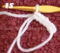 Crochet Circle - Step 15