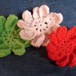 Crochet Flower with 9 Petals
