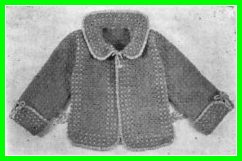 crochet jacket pattern