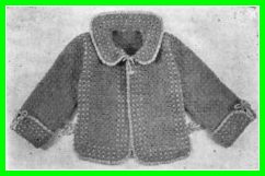 crochet jacket pattern