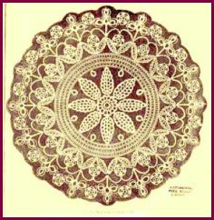 vintage crochet doily pattern