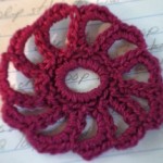 Irish Crochet Flower Pattern