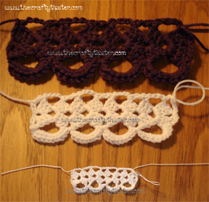 crochet flower edging