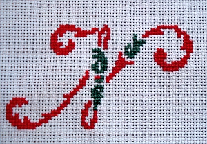 Read more about the article Christmas Embroidery Alphabet Pattern