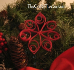 Christmas Poinsettia Ornament