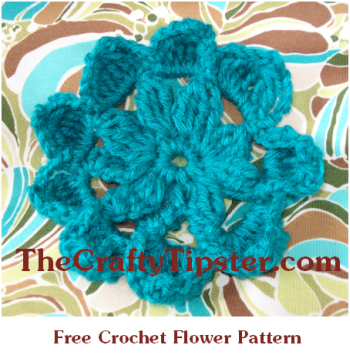 Read more about the article Wide Pouf Crochet Flower Pattern