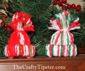 christmas hat ornaments