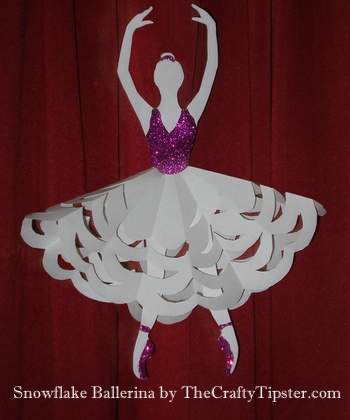 Snowflake Ballerinas The Crafty Tipster