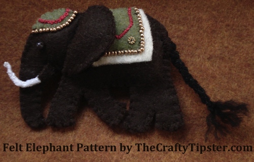 Read more about the article Felt Elephant Pattern