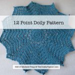 Free 12 Point Doily Pattern by Michele Tway aka The Crafty Tipster