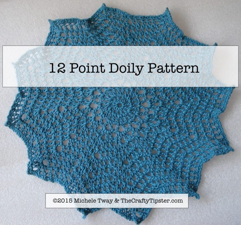 Read more about the article 12 Point Afghan or Doily Pattern