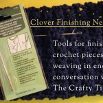 Clover Darning Needles with Latch Hook Eye